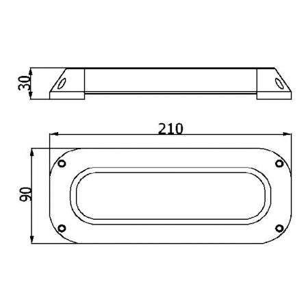 Lampa podwodna do jachtu PUD220 36 / 60 / 120 Watt